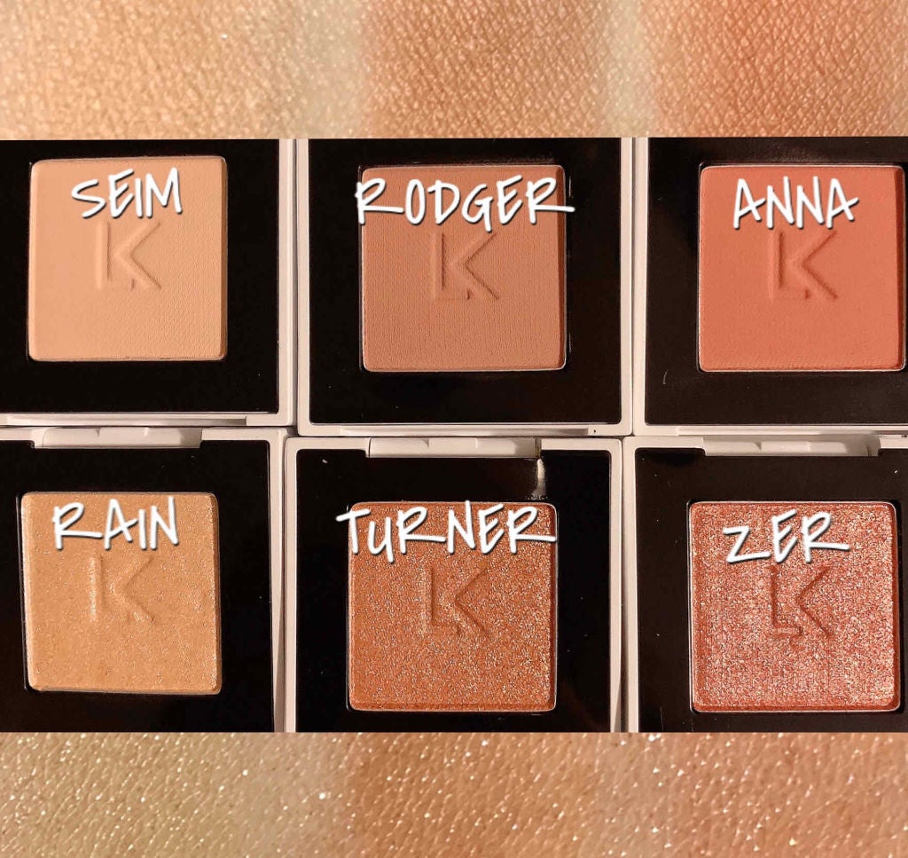 ジャストアイシャドウ/Laka/単色アイシャドウを使ったクチコミ(4枚目)