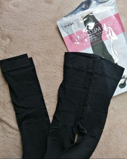 履くだけイージースリムレッグ/slimlab/着圧ソックス・レギンスを使ったクチコミ(2枚目)