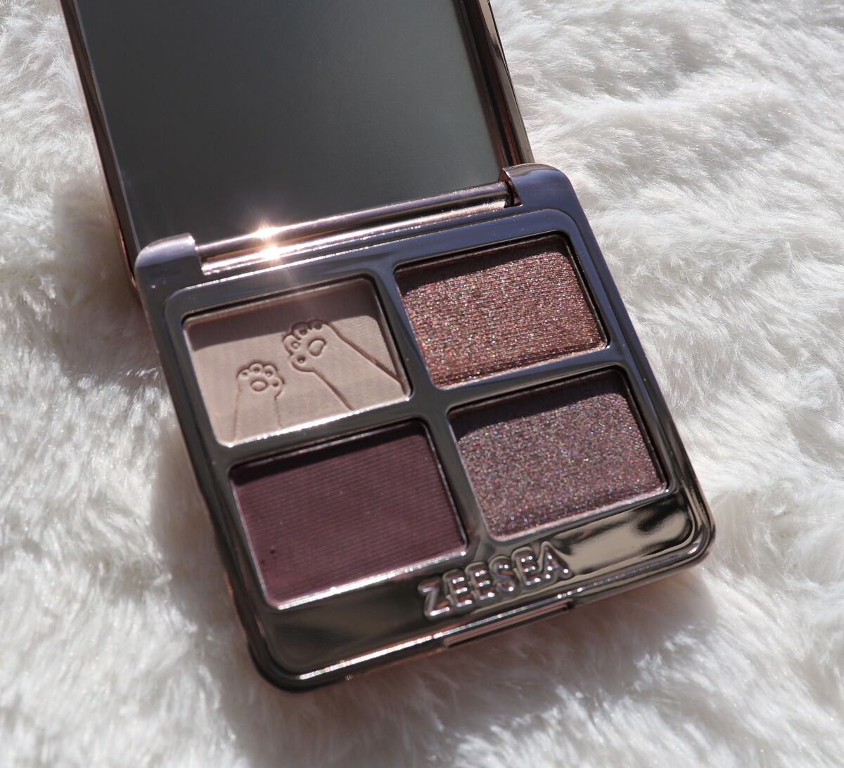 アニマルアイシャドウ(4シェード)/ZEESEA/アイシャドウパレットを使ったクチコミ（2枚目）