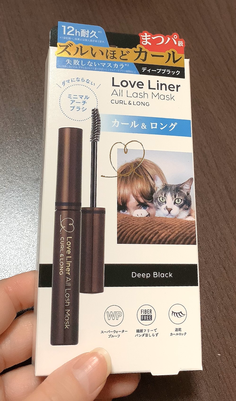 オールラッシュ マスク カール＆ロング＜マスカラ＞ ディープブラック/ラブ・ライナー/マスカラを使ったクチコミ（1枚目）