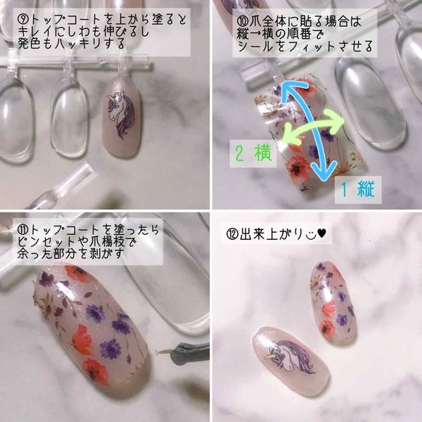 しずくネイルシール/キャンドゥ/ネイルシール by SAORI💜