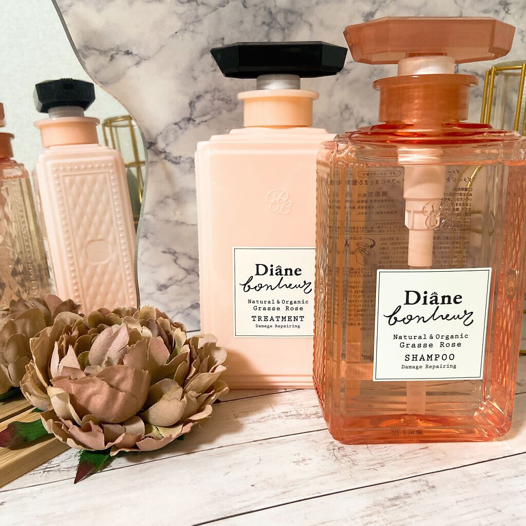 グラースローズの香り/シャンプー&トリートメント/ダイアン/市販シャンプーを使ったクチコミ(1枚目)