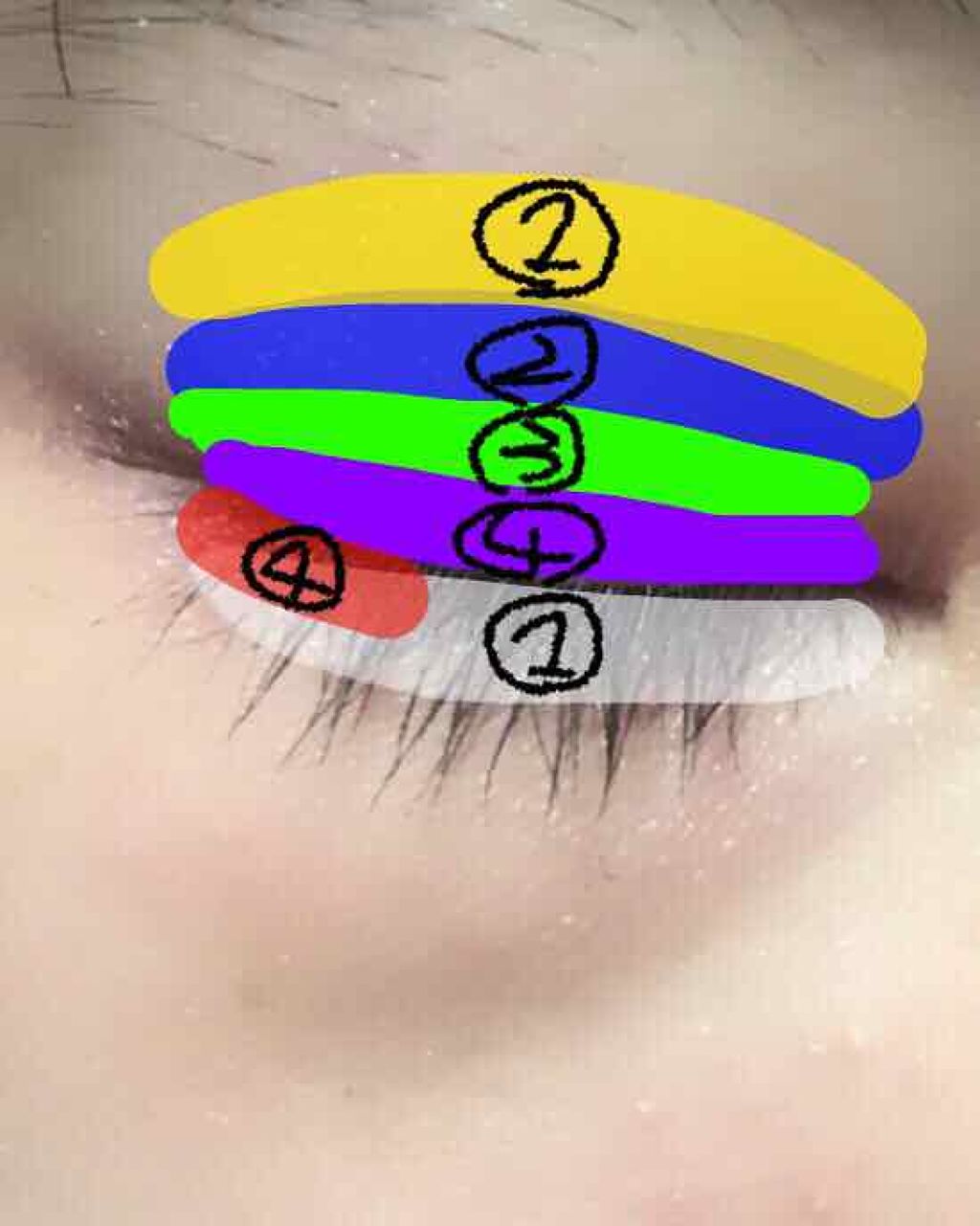 アイカラーパレット/ティアラガール/アイシャドウパレットを使ったクチコミ(4枚目)