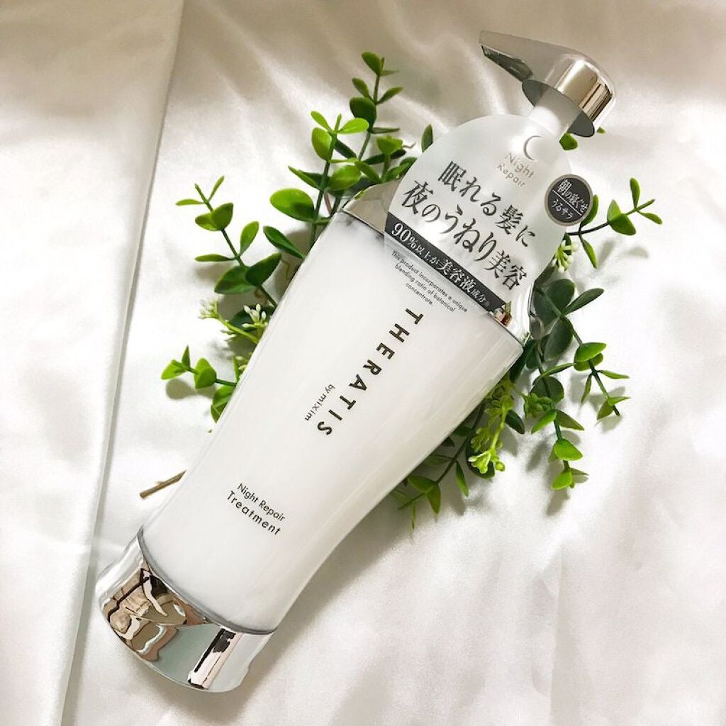 ナイトリペア シャンプー/ヘアトリートメント/THERATIS/シャンプー・コンディショナーを使ったクチコミ(5枚目)