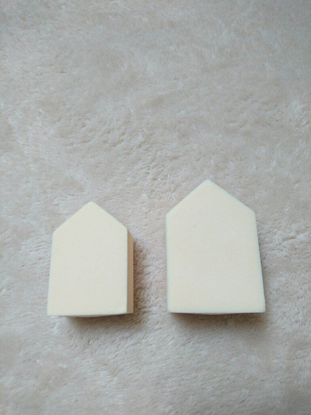 ジェリータッチスポンジ ハウス型/ロージーローザ/パフ・スポンジを使ったクチコミ(3枚目)