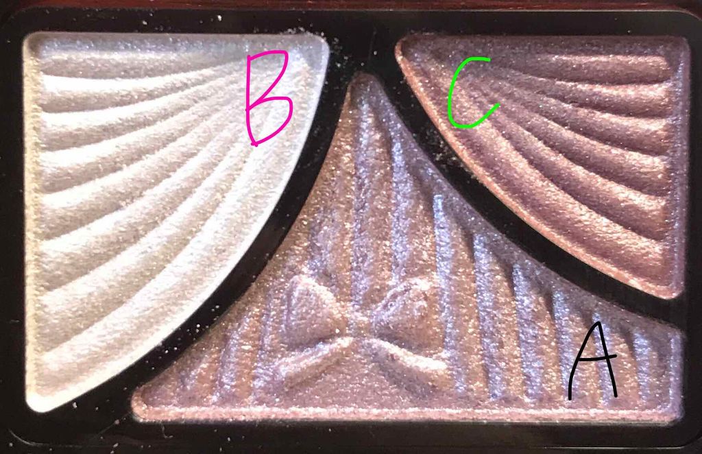 ジューシーピュアアイズ/キャンメイク/アイシャドウパレットを使ったクチコミ（2枚目）