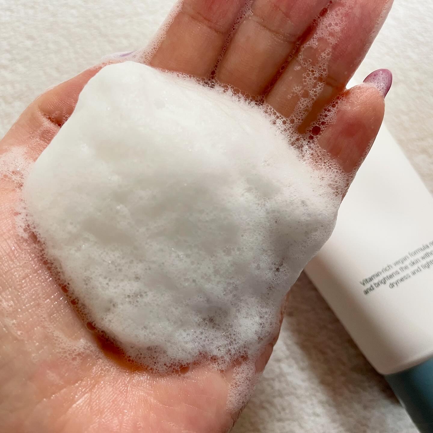 エムブイジェントルピュリファイングクレンザー/ASNO/洗顔フォームを使ったクチコミ（3枚目）