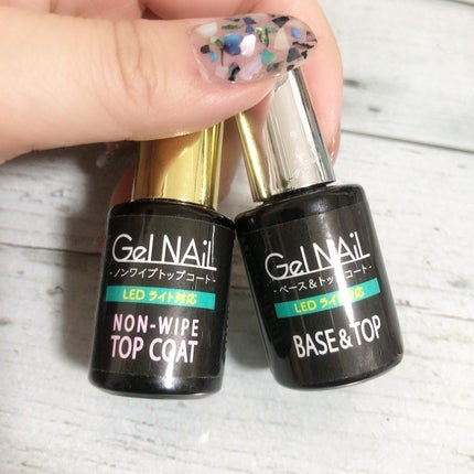 ジェルネイル(ライト対応)/セリア/ジェルネイルを使ったクチコミ(4枚目)