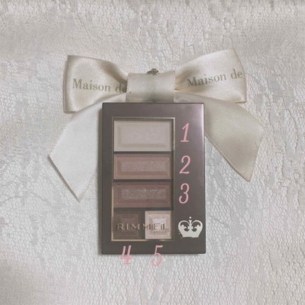 ショコラスウィート アイズ/リンメル ロンドン/アイシャドウパレットを使ったクチコミ(2枚目)