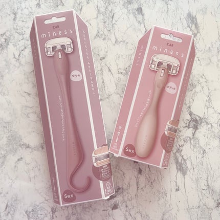 miness ボディ用カミソリ 替刃2個付/貝印/シェーバーを使ったクチコミ(1枚目)