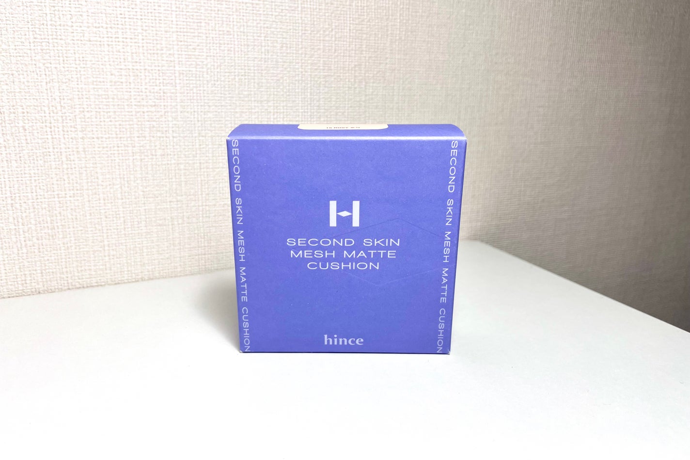セカンドスキンメッシュマットクッション/hince/クッションファンデーションを使ったクチコミ(1枚目)