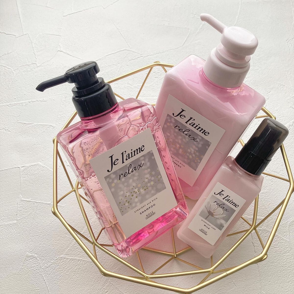 リラックス ミッドナイトリペア シャンプー／ヘアトリートメント (ストレート＆リッチ)/Je l'aime/市販シャンプーを使ったクチコミ（2枚目）