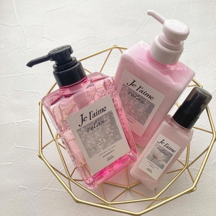 リラックス ミッドナイトリペア シャンプー/ヘアトリートメント (ストレート&リッチ)/Je l'aime/市販シャンプーを使ったクチコミ(2枚目)