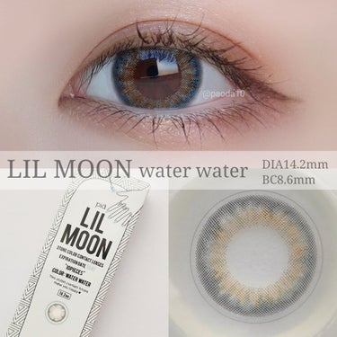 LIL MOON 1day ウォーターウォーター/LIL MOON/ワンデー（１DAY）カラコンを使ったクチコミ（1枚目）