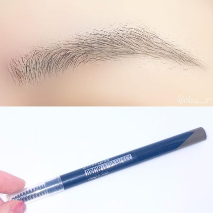 ファッションブロウ パウダーインペンシル N/MAYBELLINE NEW YORK/アイブロウペンシルを使ったクチコミ(4枚目)