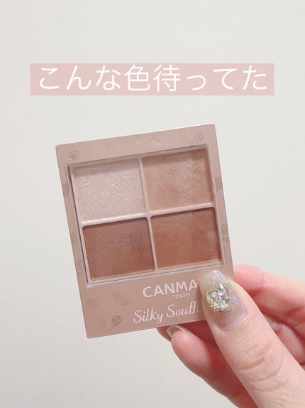 シルキースフレアイズ(マットタイプ)/キャンメイク/アイシャドウパレットを使ったクチコミ(1枚目)