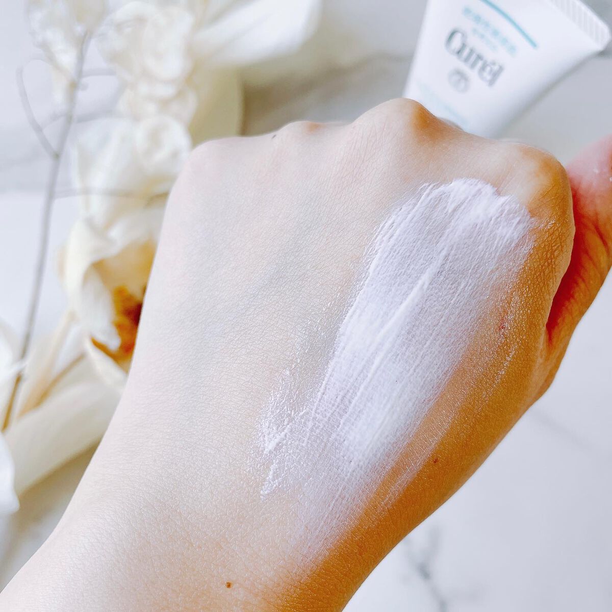 潤浸保湿 UVエッセンス/キュレル/日焼け止めローションを使ったクチコミ(3枚目)