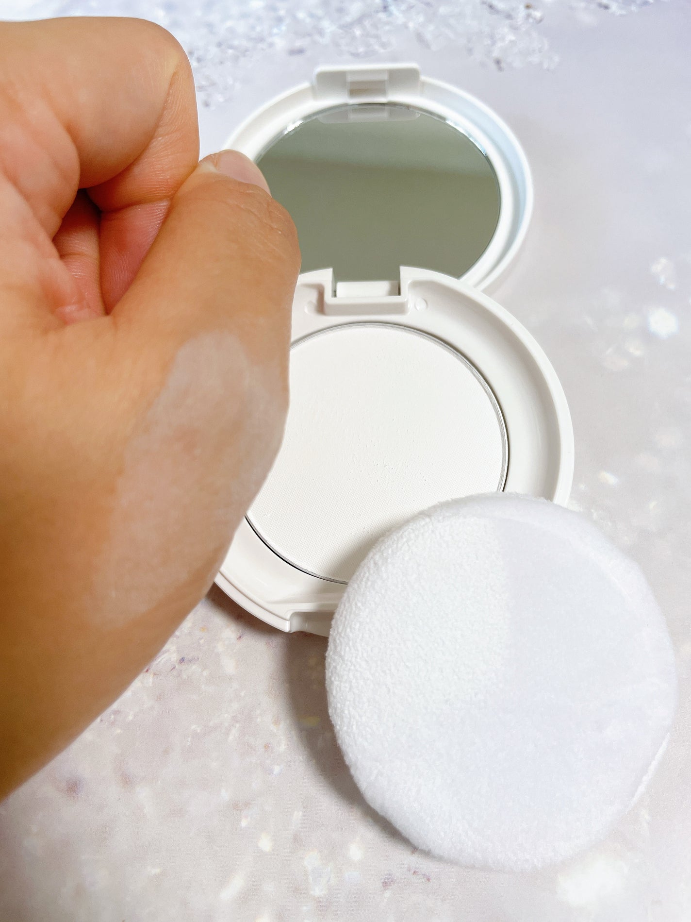 マエガミリセットパウダー/plus eau/その他スタイリングを使ったクチコミ(2枚目)