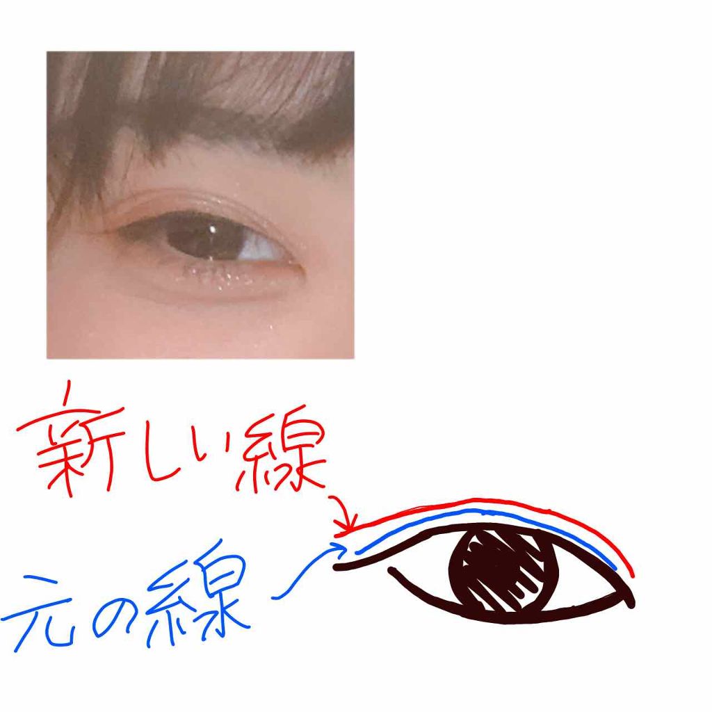 さえ on LIPS 「頑固な奥二重からくっきり二重にした方法!もちろん写真はアイプチ..」(3枚目)