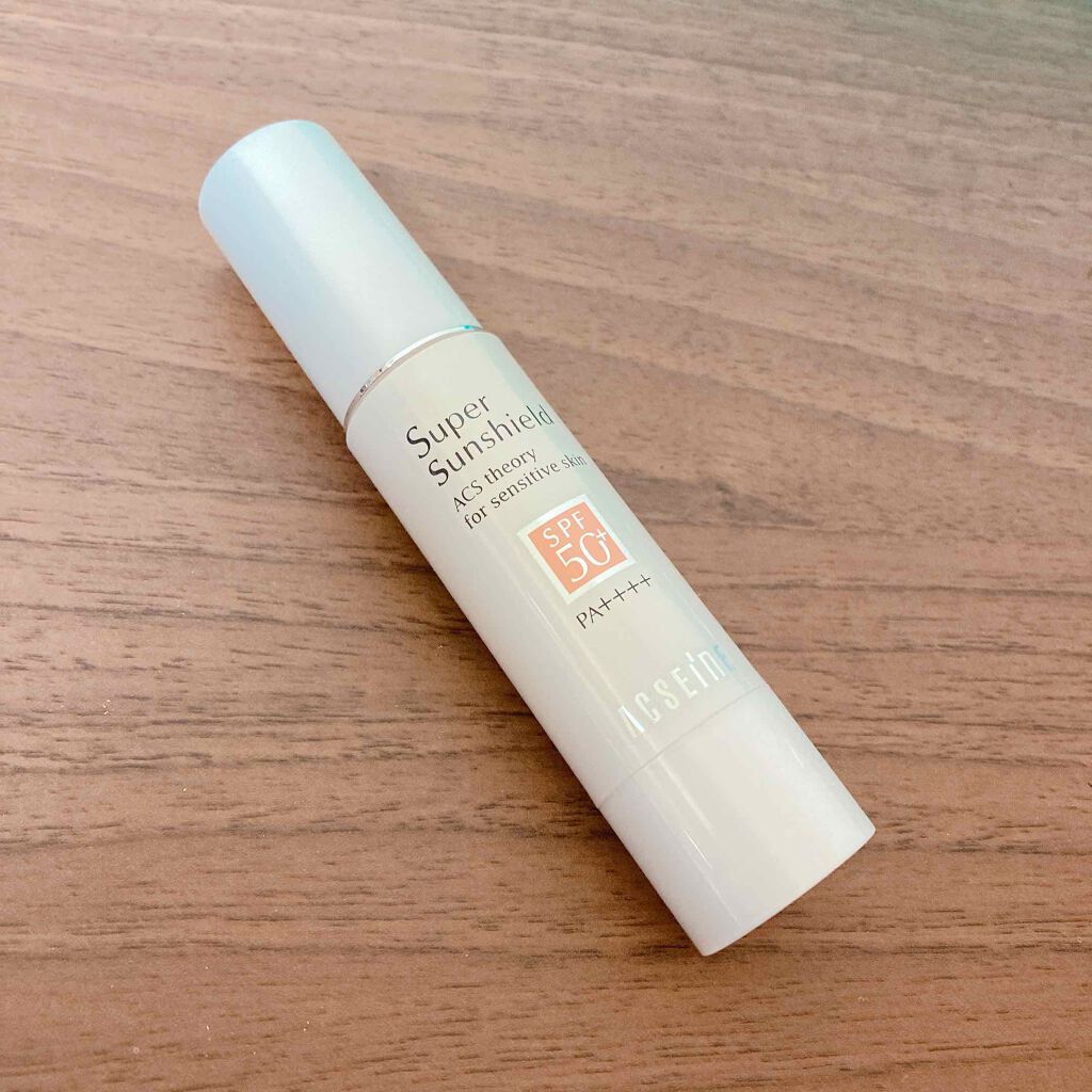 スーパーサンシールド EX<R>/ACSEINE/日焼け止めクリームを使ったクチコミ(1枚目)