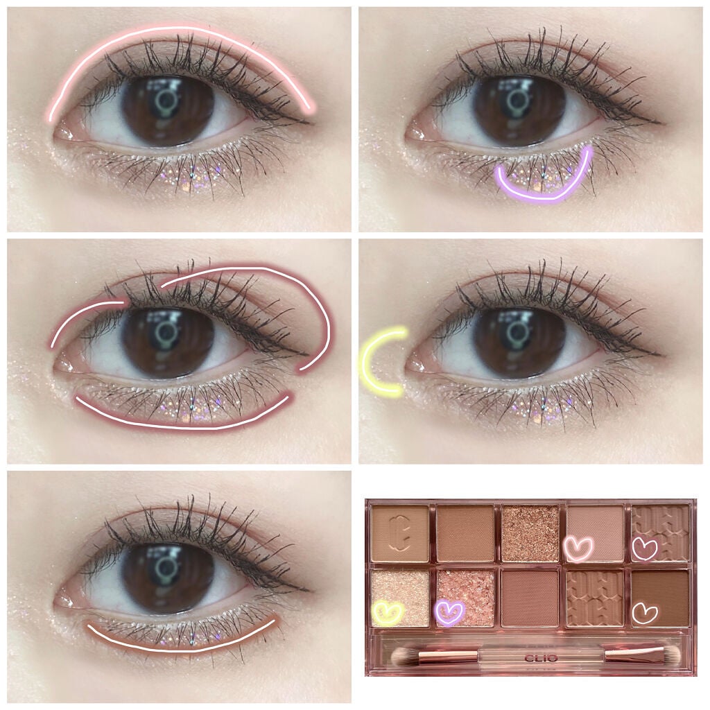 プロ アイ パレット/CLIO/アイシャドウパレットを使ったクチコミ(2枚目)