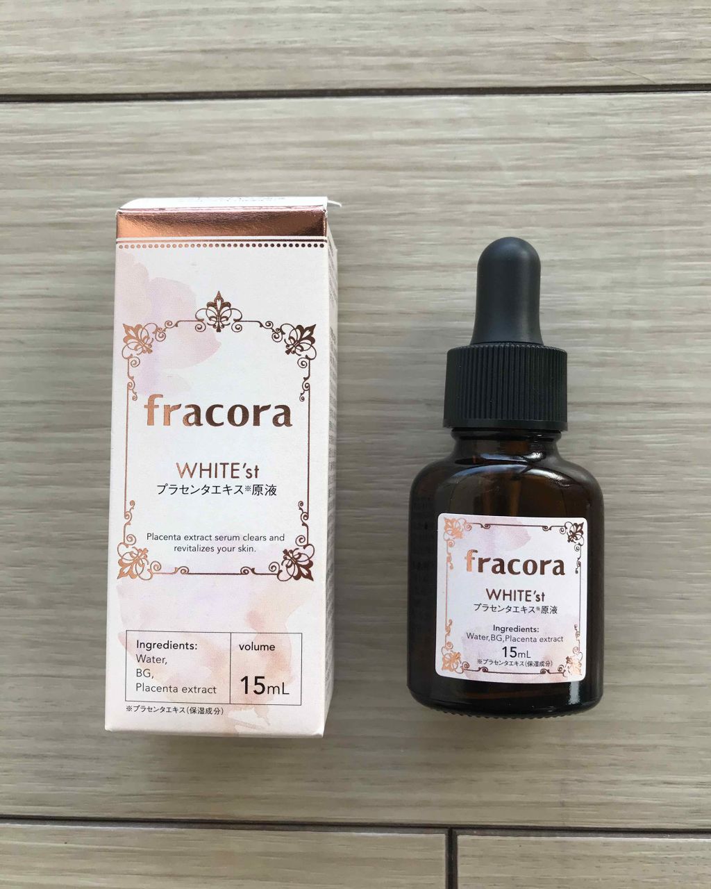 WHITE'st プラセンタエキス原液/fracora/美容液を使ったクチコミ(1枚目)