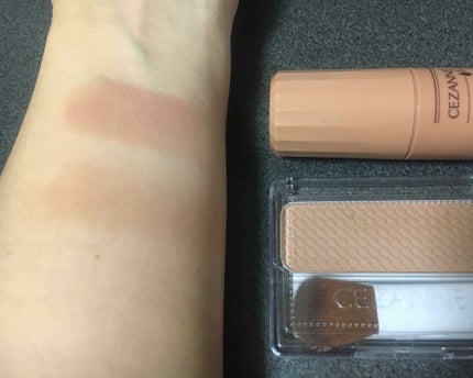 フェース コントロール カラー/CEZANNE/プレストパウダーを使ったクチコミ(2枚目)