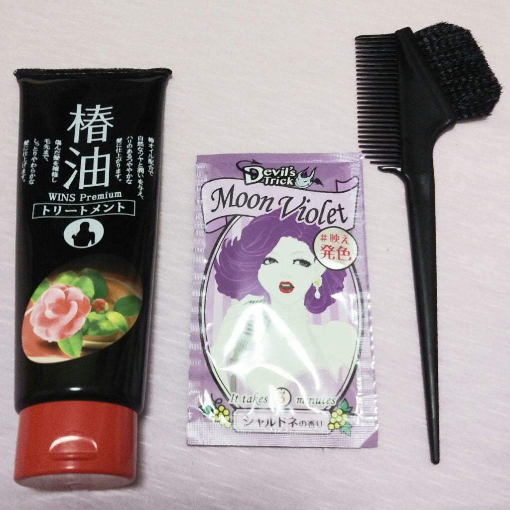 デビルズトリック/クイスクイス/ヘアカラーを使ったクチコミ(2枚目)