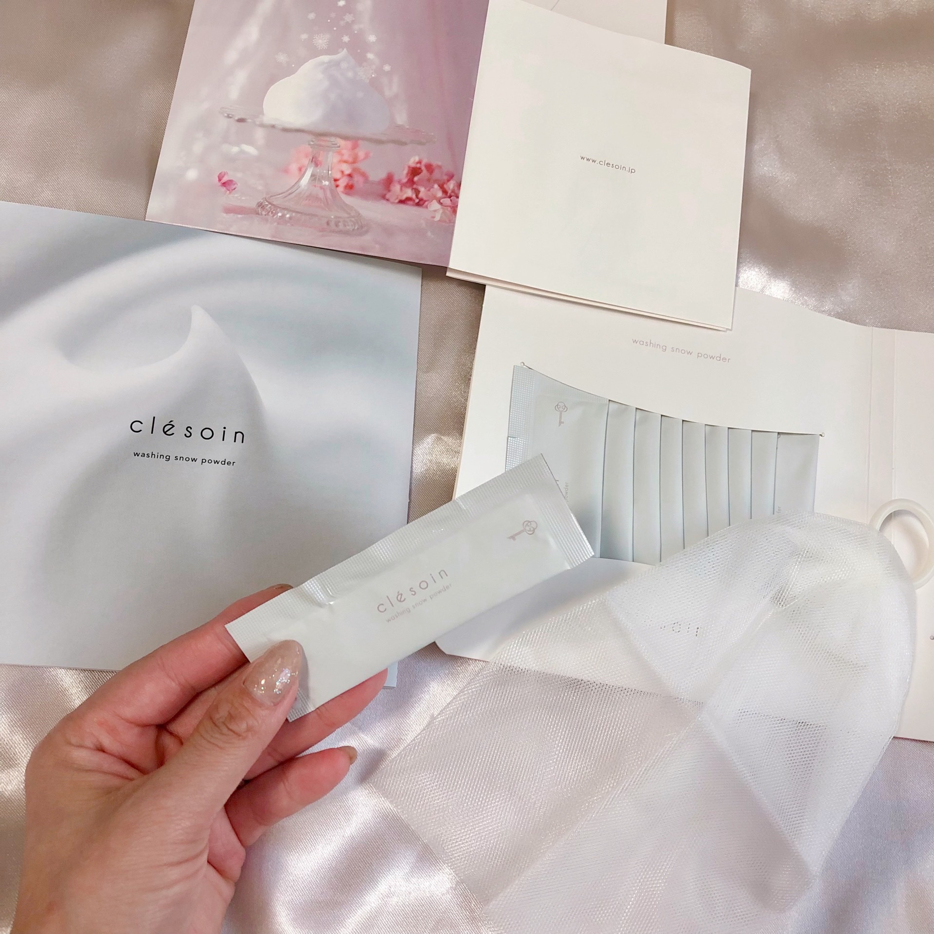 スノーパウダーウォッシュ　クレソワン/クレソワン/洗顔パウダーを使ったクチコミ（2枚目）