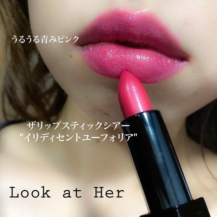 ザ リップ スティック シアー “イリディセント ユーフォリア” 102 Look at Her/ADDICTION/口紅の画像