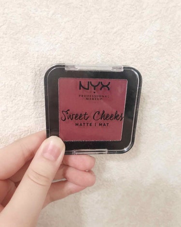 NYX Professional Makeup スウィートチークス クリーミー  パウダー ブラッシュ イン グロウのクチコミ「NYX 《SWEET CHEEKS CREAMY POWDER BLUSH IN MATTE》.....」（1枚目）
