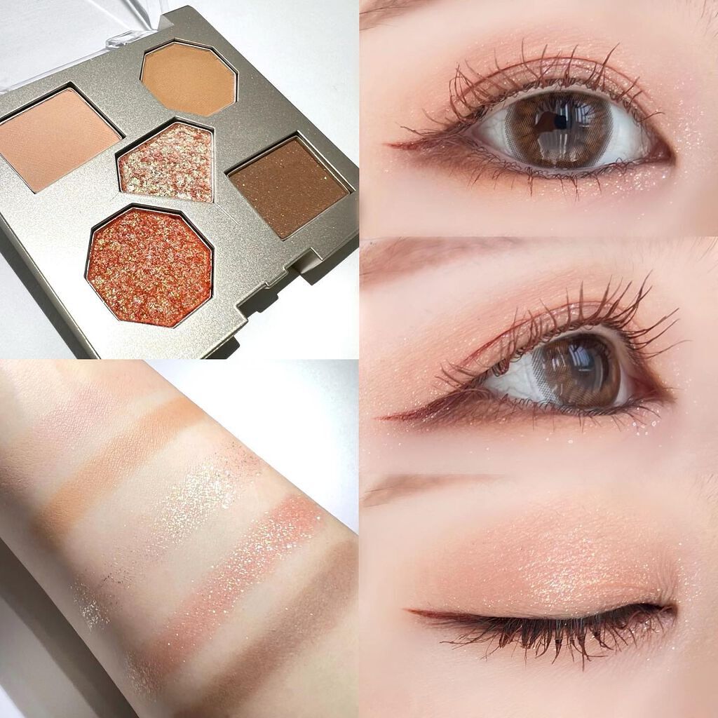 ラックスオンマイアイズ オーロラライト/VAVI MELLO/マルチパレットを使ったクチコミ（2枚目）