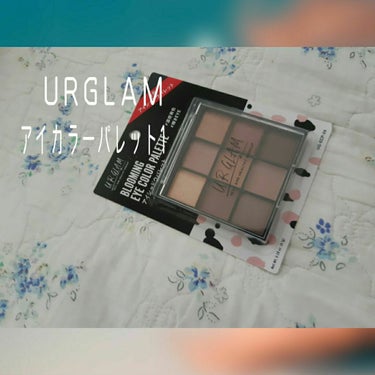 UR GLAM　BLOOMING EYE COLOR PALETTE/U R GLAM/アイシャドウパレットを使ったクチコミ（1枚目）