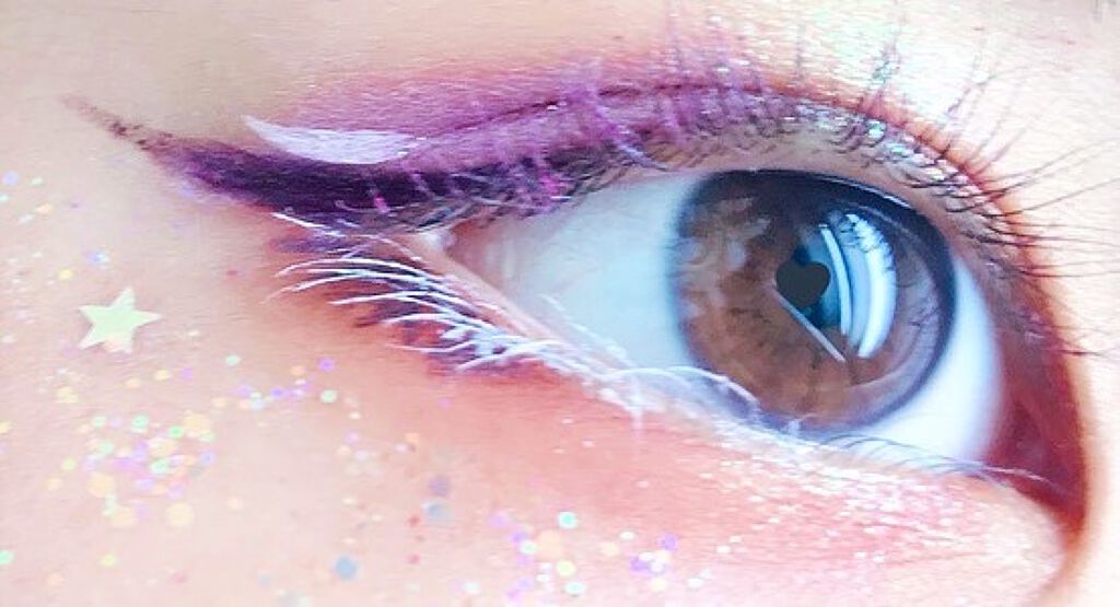 URGLAM　GLITTER GEM/U R GLAM/ジェル・クリームチークを使ったクチコミ（3枚目）