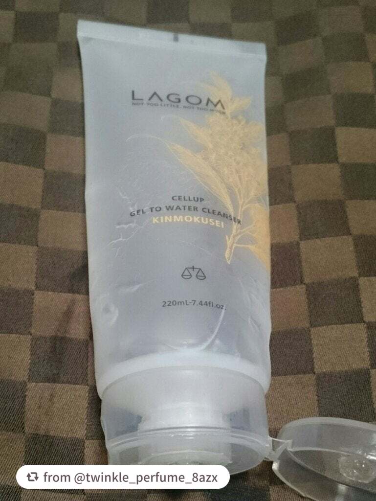 ジェルトゥウォーター クレンザー(KI)(朝洗顔料)/LAGOM /その他洗顔料を使ったクチコミ(1枚目)