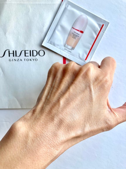 エッセンス スキングロウ ファンデーション/SHISEIDO/リキッドファンデーションを使ったクチコミ(1枚目)