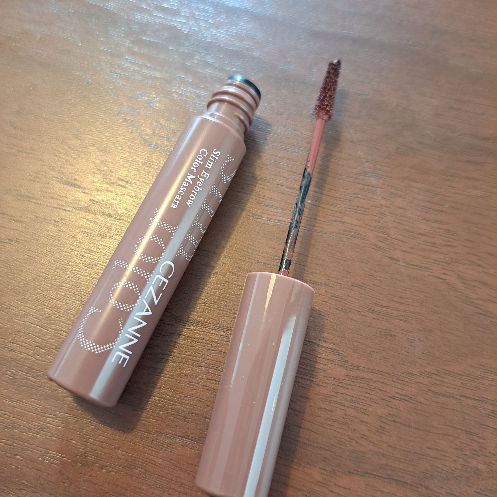 極細アイブロウマスカラ C2 モーヴブラウン/CEZANNE/眉マスカラを使ったクチコミ（3枚目）