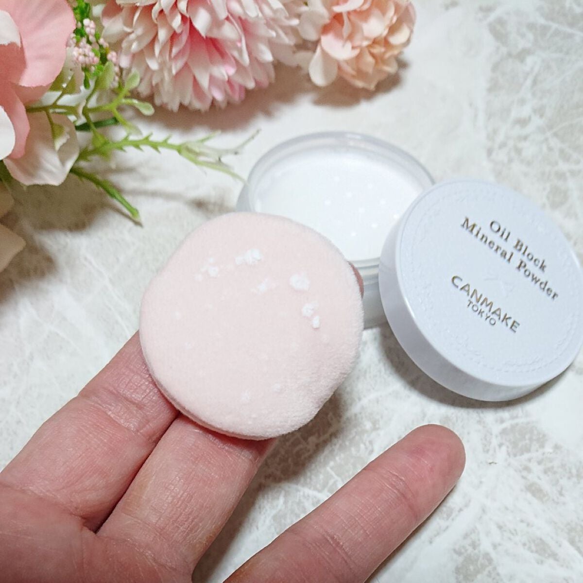 オイルブロックミネラルパウダー/キャンメイク/ルースパウダーを使ったクチコミ(3枚目)