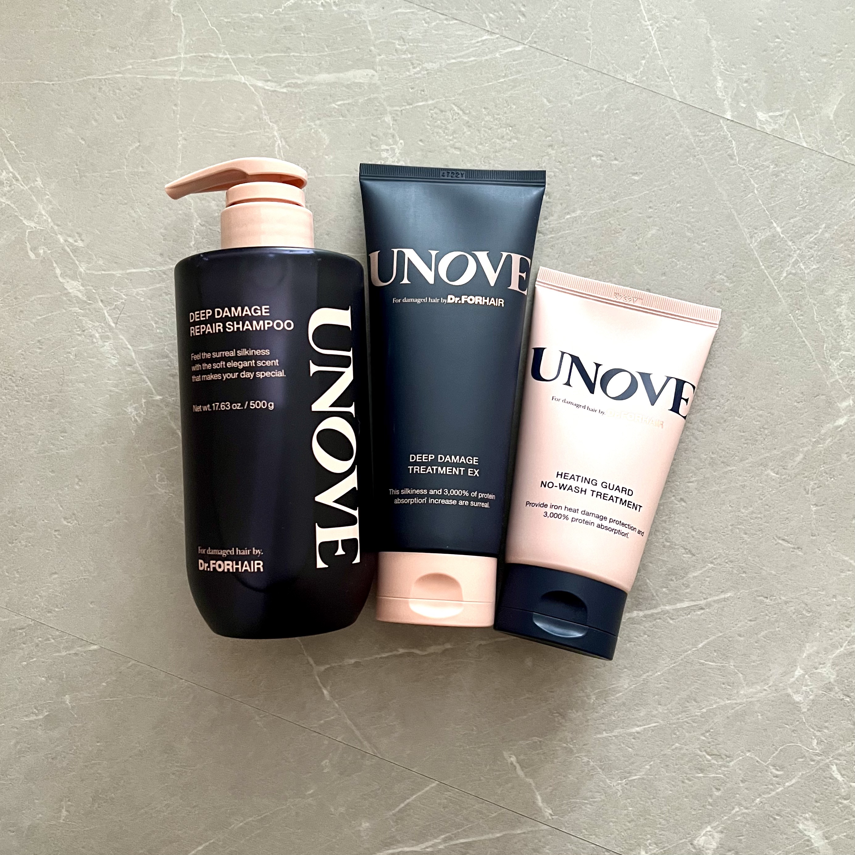 ディープダメージトリートメントEX/UNOVE/洗い流すヘアトリートメントを使ったクチコミ（1枚目）