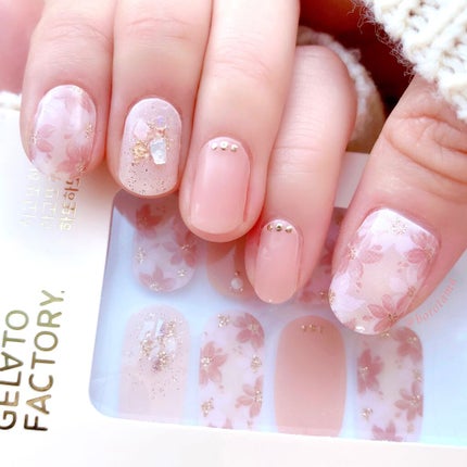 ネイルフィット ジェルネイルシール/GELATO FACTORY/ネイルシールを使ったクチコミ(6枚目)