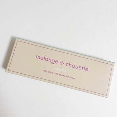 メランジェ シュエット ワンデー/melange+chouette/ワンデー（１DAY）カラコンを使ったクチコミ（3枚目）