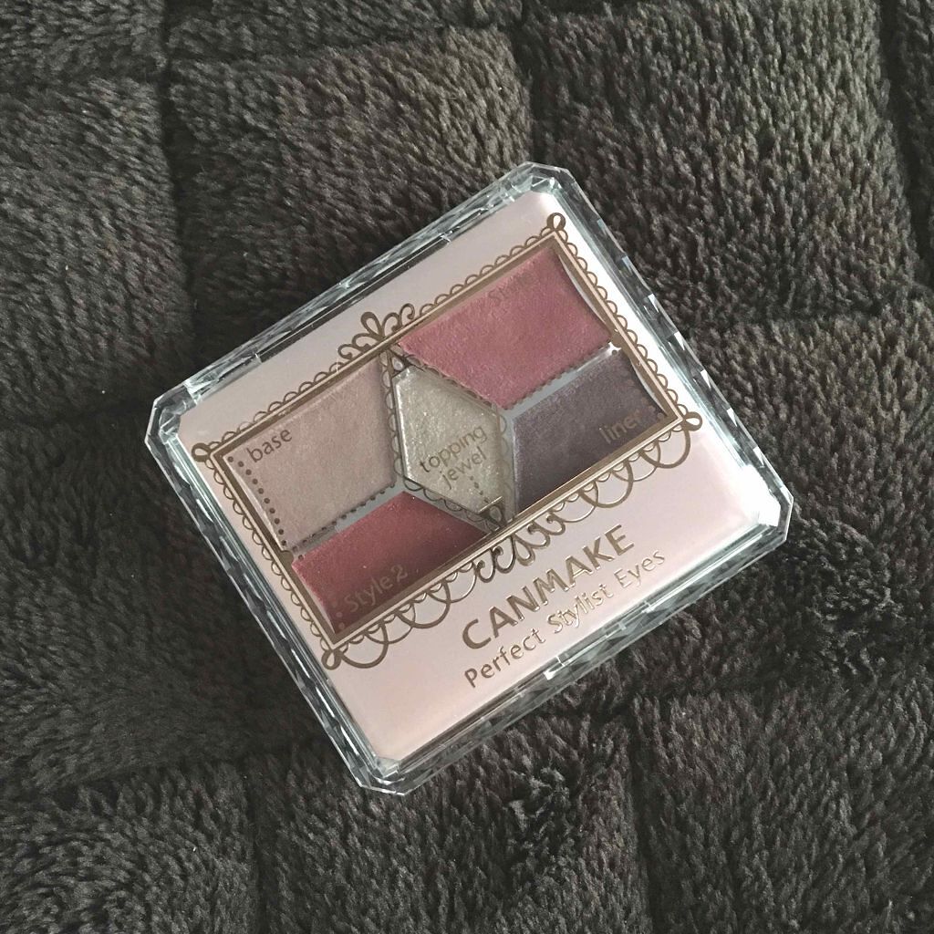 【旧品】パーフェクトスタイリストアイズ/キャンメイク/アイシャドウパレットを使ったクチコミ(1枚目)