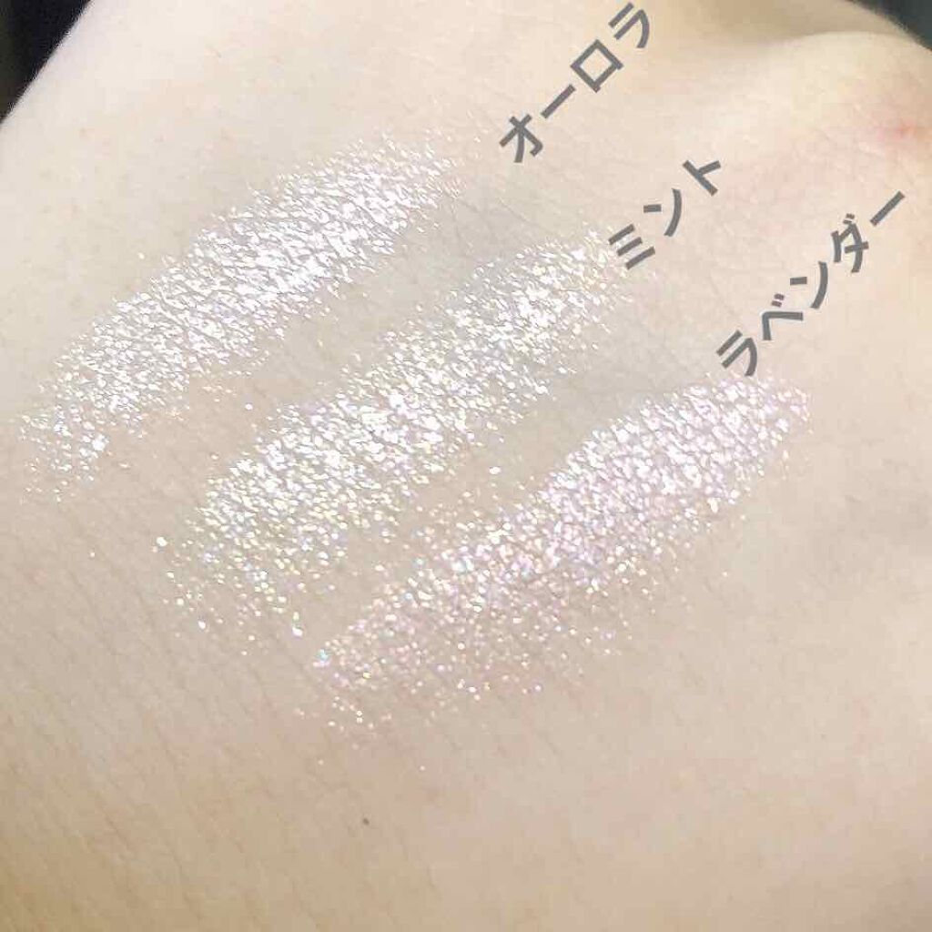 グリッタープリズム シャドウ/MISSHA/グリッターを使ったクチコミ(2枚目)