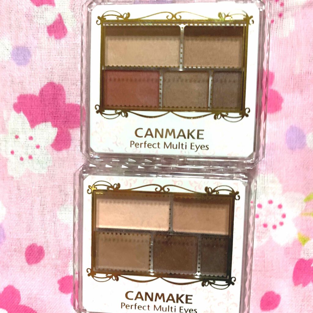 パーフェクトマルチアイズ/キャンメイク/アイシャドウパレットを使ったクチコミ(1枚目)