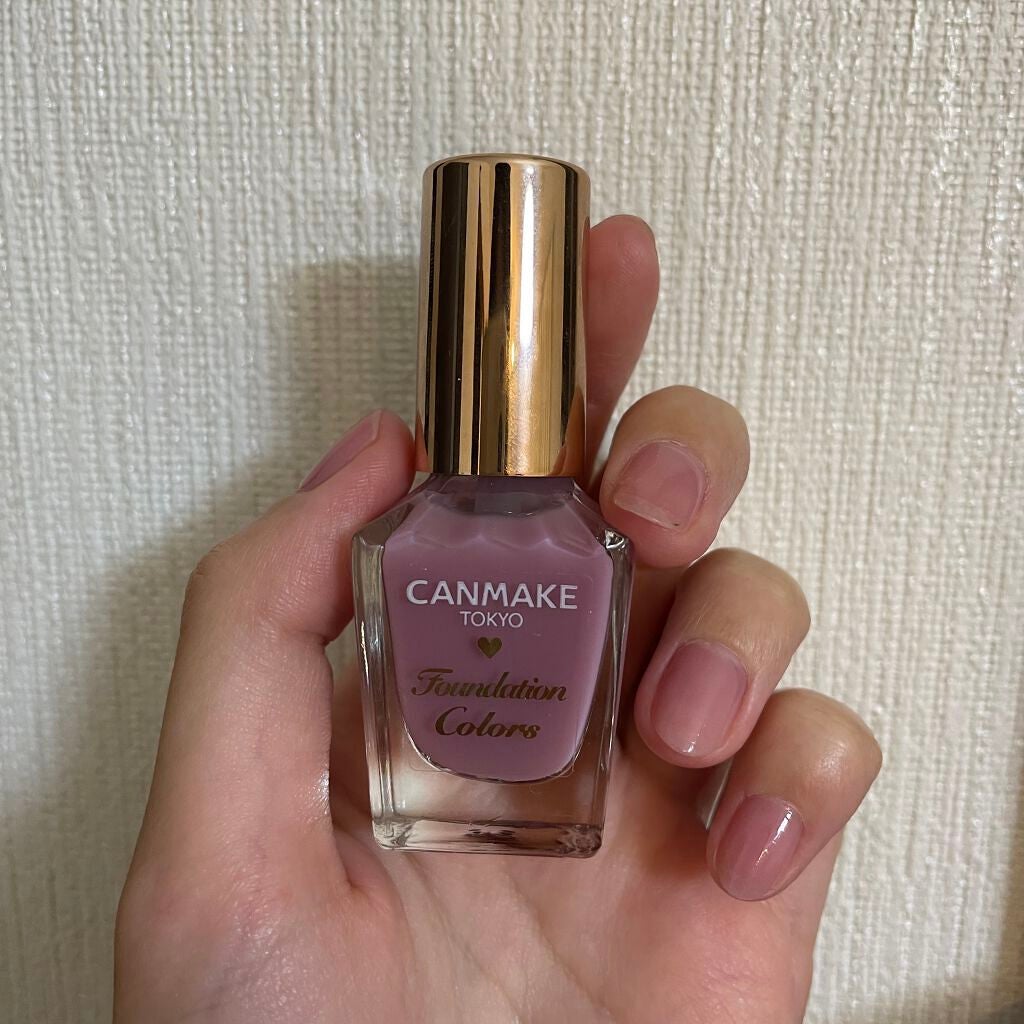 ファンデーションカラーズ/キャンメイク/マニキュアを使ったクチコミ(1枚目)