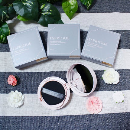 アクアリースキンウェア/ESPRIQUE/クッションファンデーションを使ったクチコミ(1枚目)