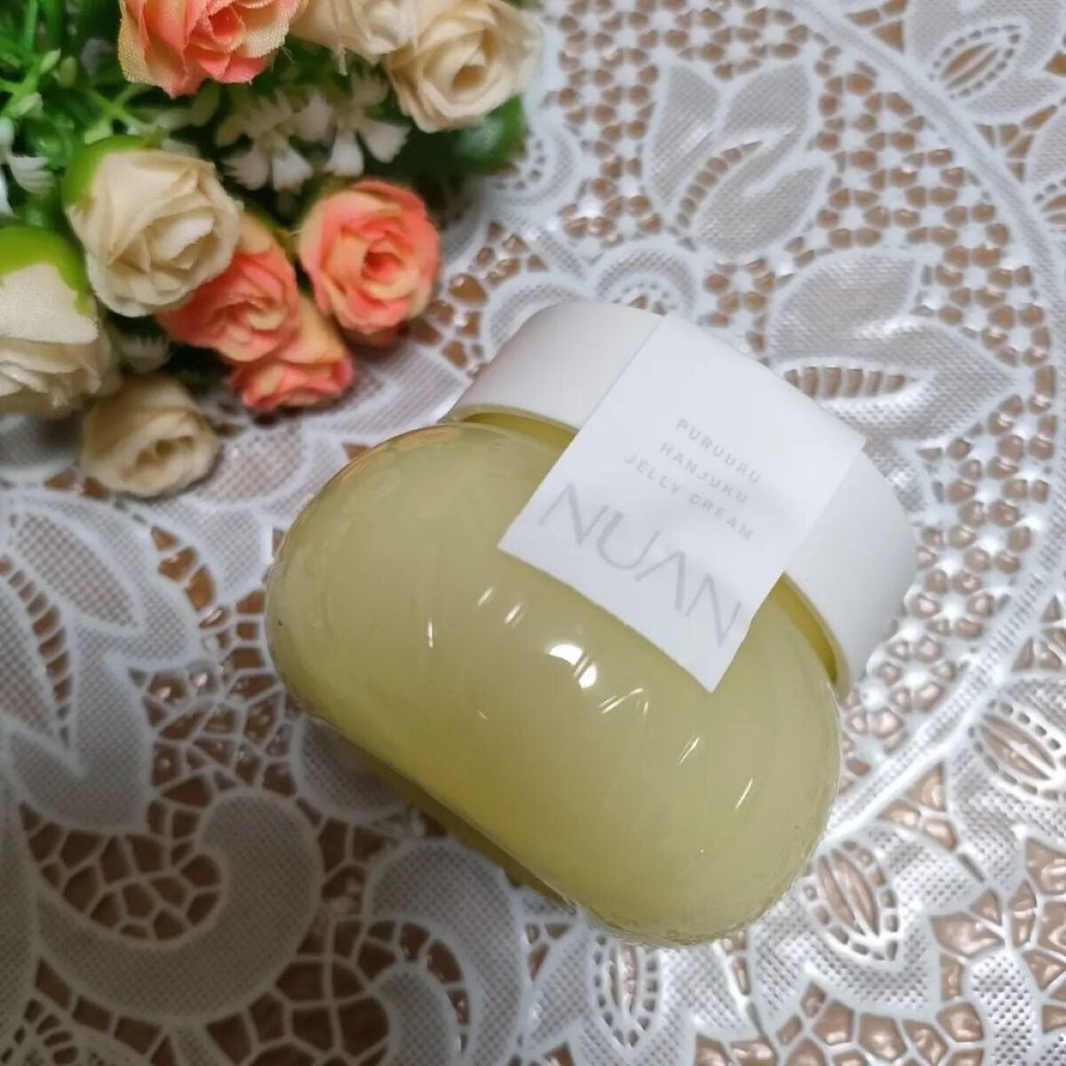 半熟ジュレクリーム/NUAN/フェイスクリームを使ったクチコミ(1枚目)