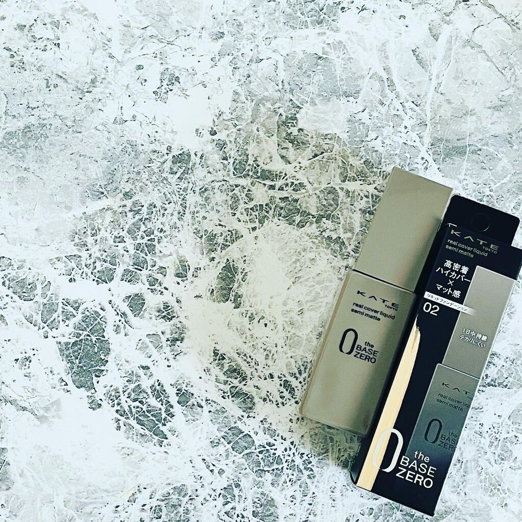 リアルカバーリキッド(セミマット)/KATE/リキッドファンデーションを使ったクチコミ(2枚目)