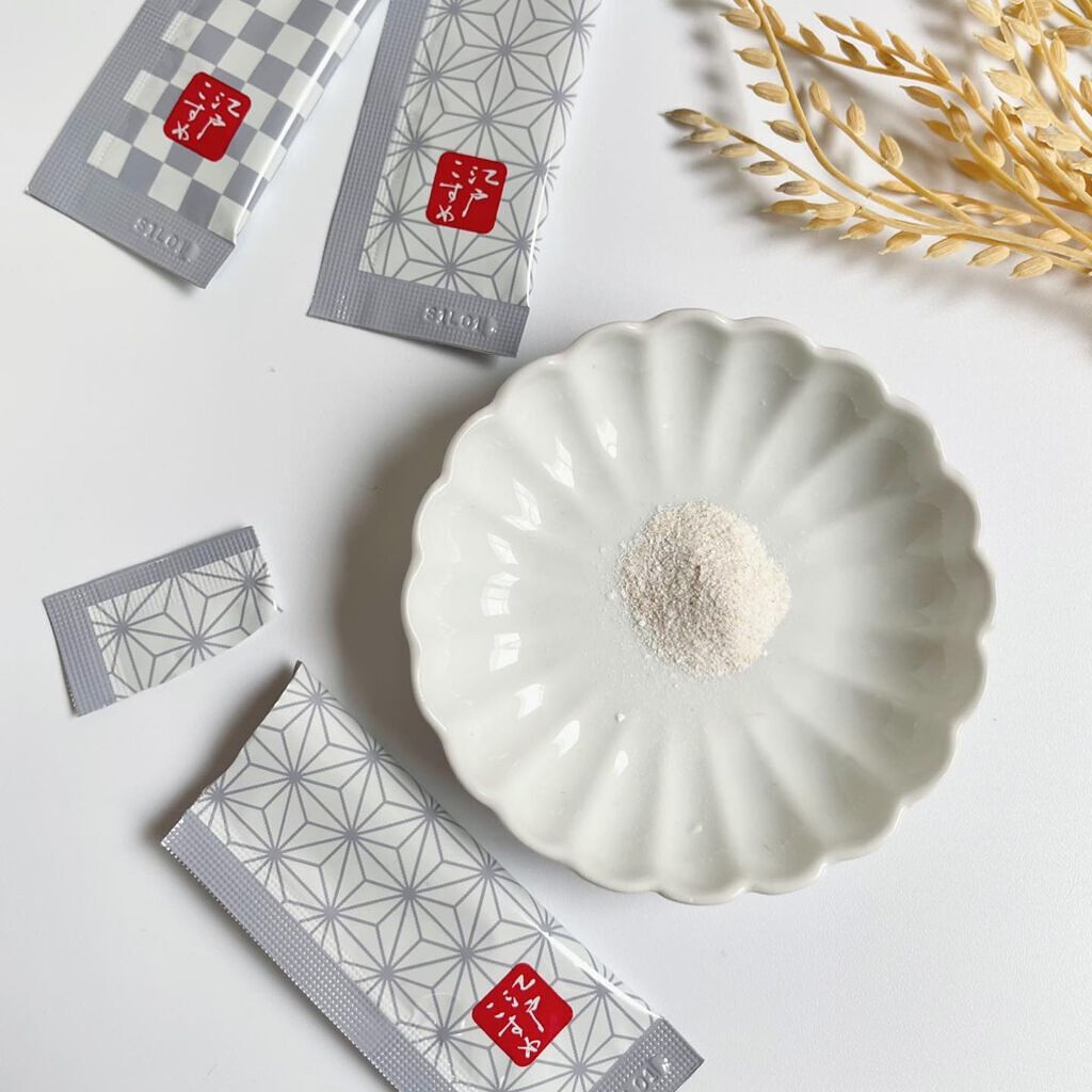 江戸こすめ 米ぬか酵素洗顔パウダー/ロゼット/洗顔パウダーを使ったクチコミ(3枚目)