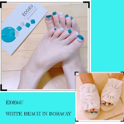 EDGEU ジェルネイルシール/EDGEU/ネイルシールを使ったクチコミ(5枚目)
